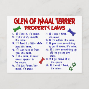Carte Postale GLEN OF IMAAL TERRIER Property Lois