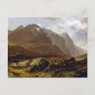 Carte Postale Glencoe par Horatio McCulloch