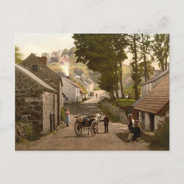 Carte Postale Glenoe Village, County Antrim (Devant)