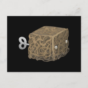 Carte Postale Glitch dustbunny cuimal