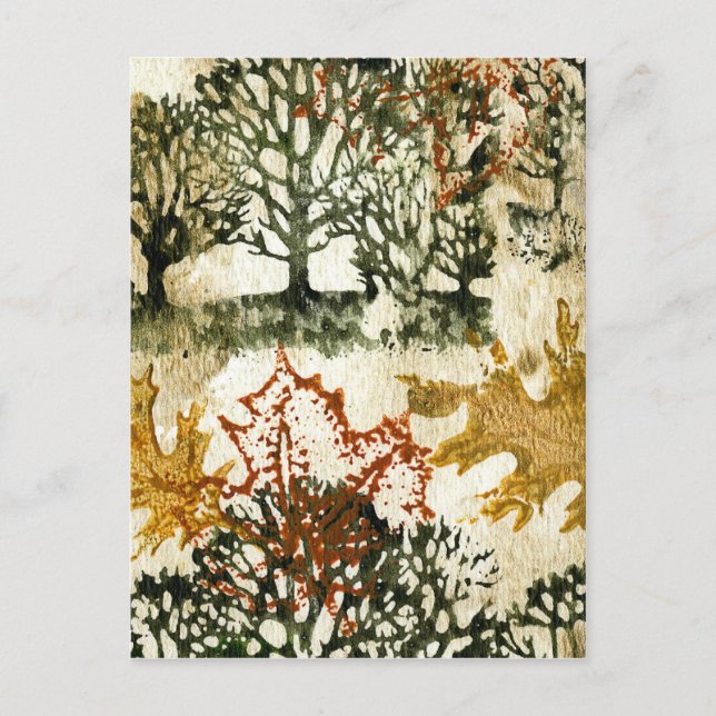 Carte Postale Gloire d'automne (Devant)