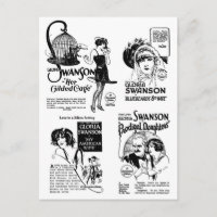 Gloria Swanson Annonces Silencieuses