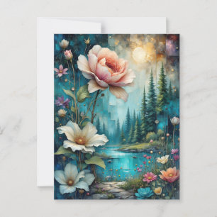 Carte Postale Glorieuse nature florale et sauvage