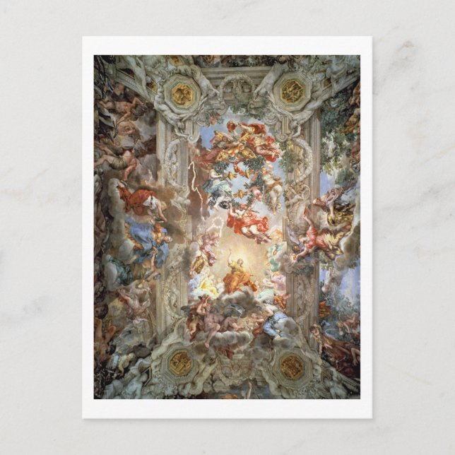 Carte Postale Glorification du règne du Pape Urbain VIII (156 (Devant)