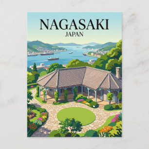 Carte Postale Glover Garden Japon