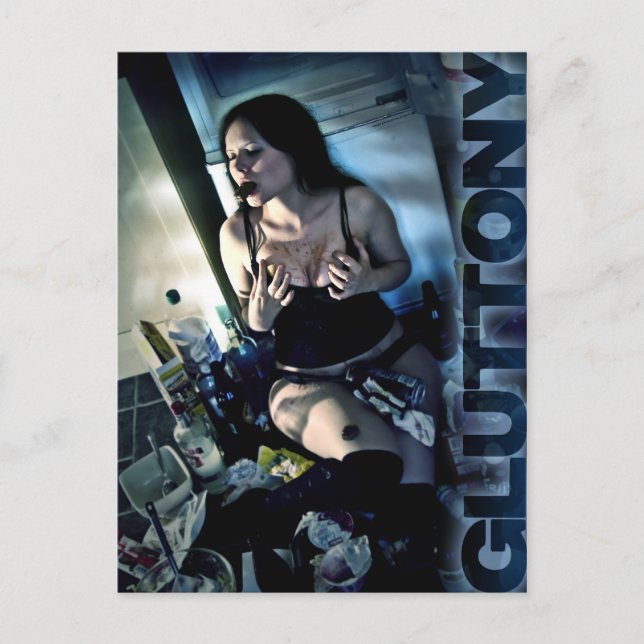 Carte Postale Gluttony (Devant)