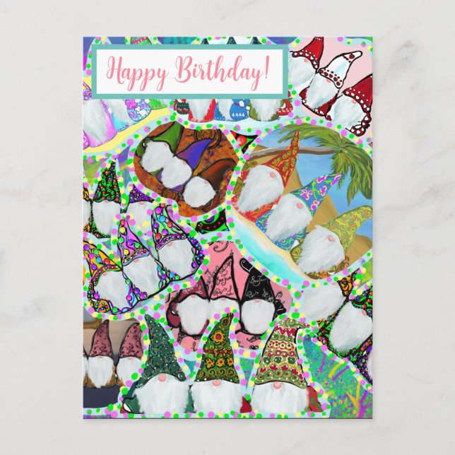 CARTE POSTALE GNOME    (Devant)