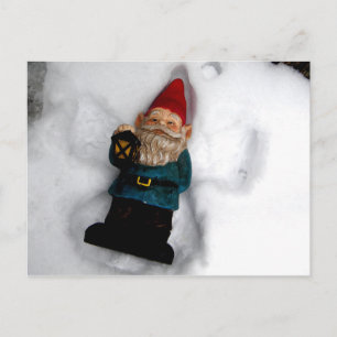Carte Postale Gnome Angel