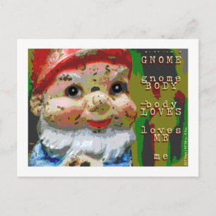 Carte Postale Gnome Body Love Me