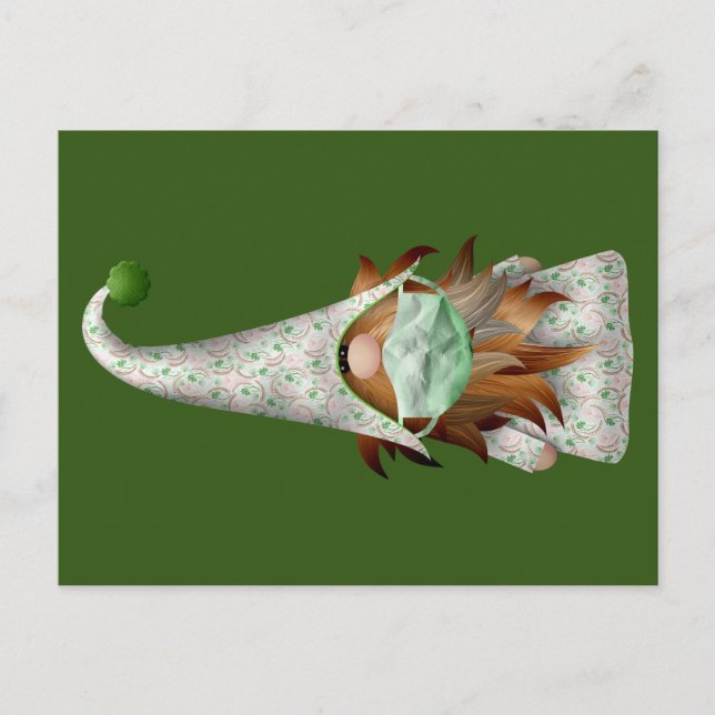 Carte postale Gnome Covid 19 (Devant)