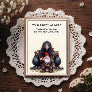 Carte Postale Gnome de toute occasion et livre d'histoires de gu