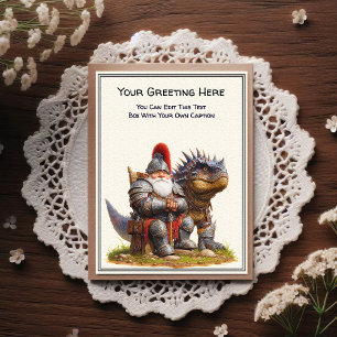 Carte Postale Gnome de toute occasion et livre d'histoires du gu