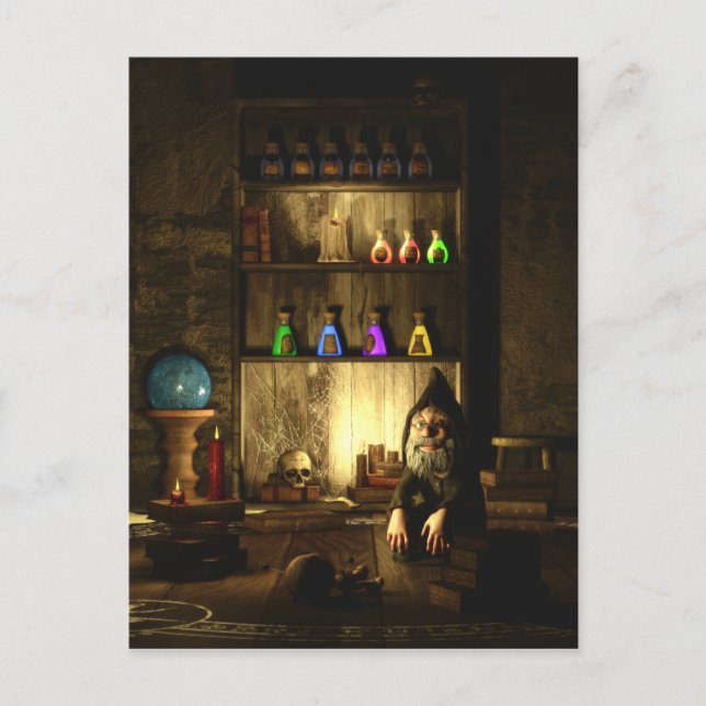 Carte postale Gnome Magus (Devant)