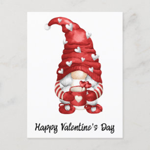 Carte Postale Gnome Valentine