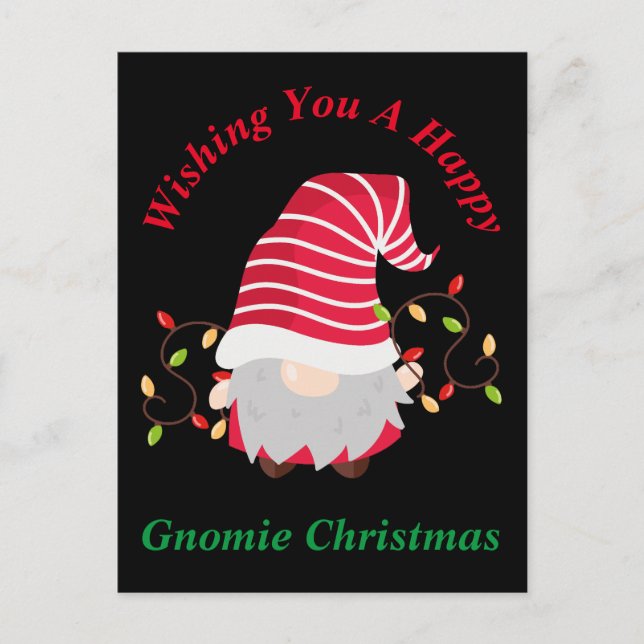 Carte postale Gnomie Christmas (Devant)