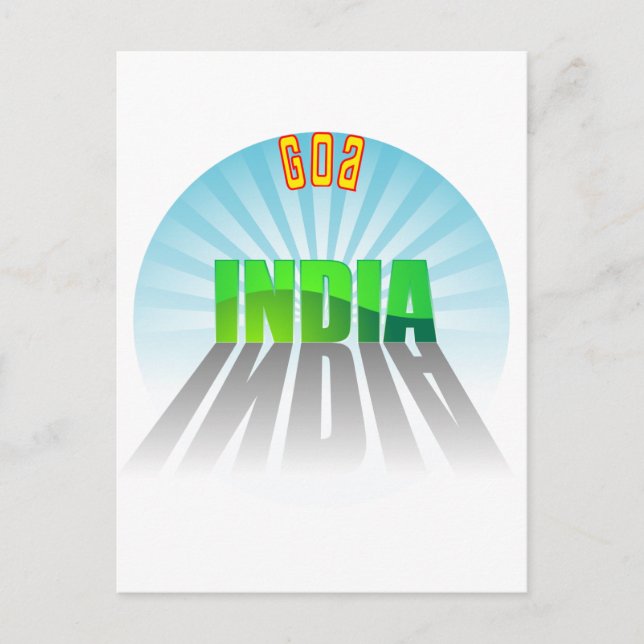 Carte Postale Goa (Devant)