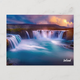 Carte postale Goafoss Islande Waterfall