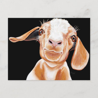 Carte Postale Goat Love