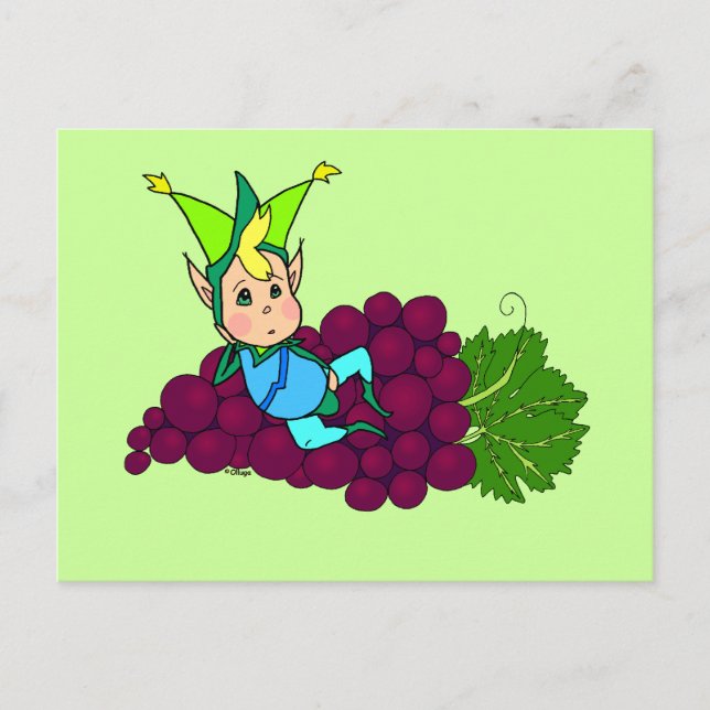 Carte Postale Gobelin gras mignon (Devant)