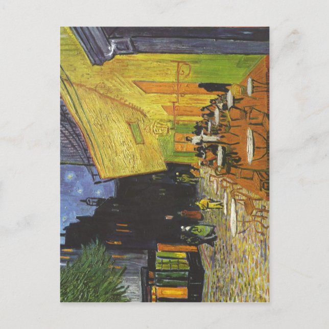 Carte Postale Gogh, Vincent van Caf? terasse bei Nacht Cafe Terr (Devant)