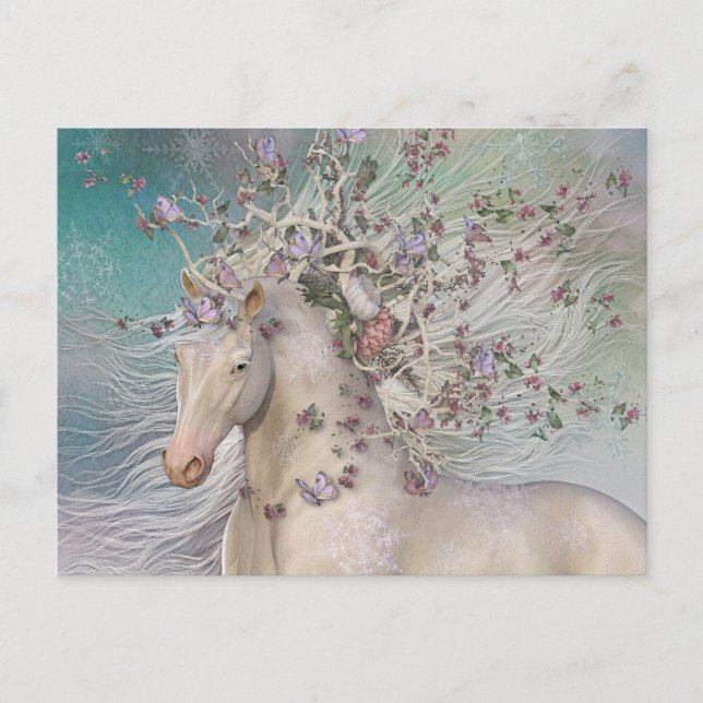 Carte postale Gold hiver (Devant)