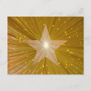 Carte postale Gold Star