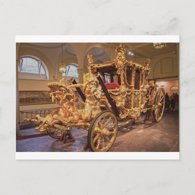 Carte Postale Gold State Coach Londres (Devant)