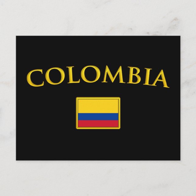 Carte Postale Golden Colombia (Devant)