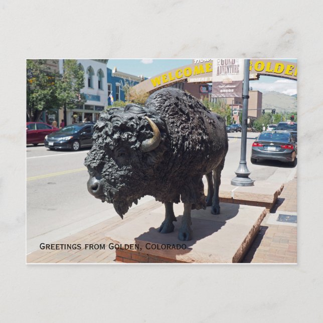 Carte Postale Golden Colorado (Devant)