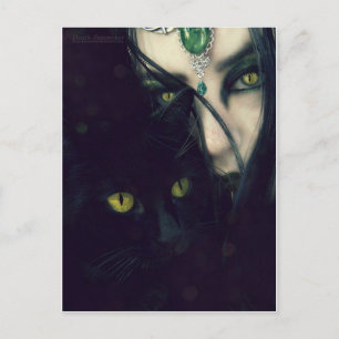 Carte Postale Golden Eyes