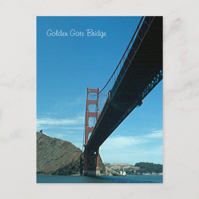 Carte postale - Golden Gate Bridge (Devant)