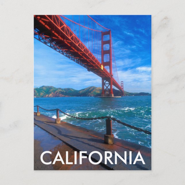 Carte Postale Golden Gate Bridge, Californie (Devant)