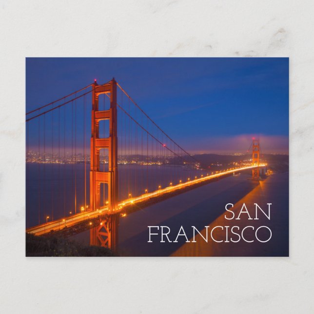 Carte Postale Golden Gate Bridge, Californie (Devant)
