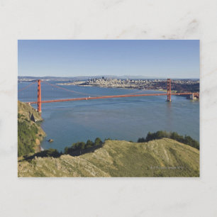 Carte Postale Golden Gate Bridge et San Francisco. 4