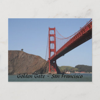 Carte Postale Golden Gate Bridge - San Francisco