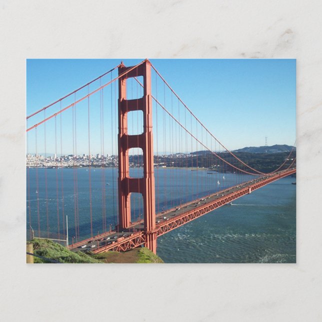 Carte Postale Golden Gate Bridge, San Francisco (Devant)