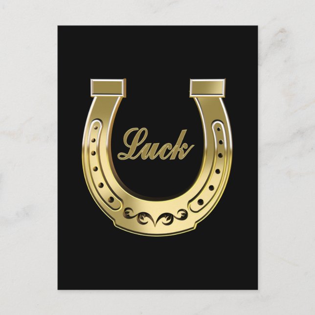 Carte Postale Golden horseshoe (Devant)