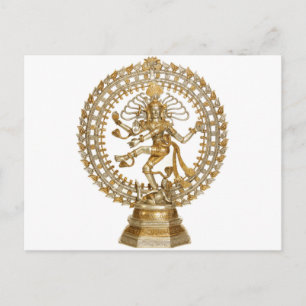 CARTE POSTALE GOLDEN NATRAJ