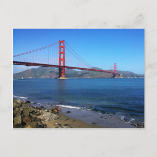 Carte Postale Golden State Bridge - San Francisco, Californie