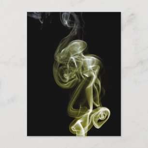 Carte Postale Golden Swirl