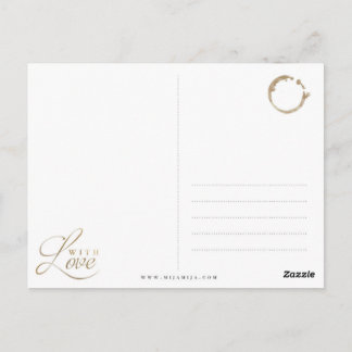 Carte Postale GOLDENE WELTKARTE GLOBUS Postkarte