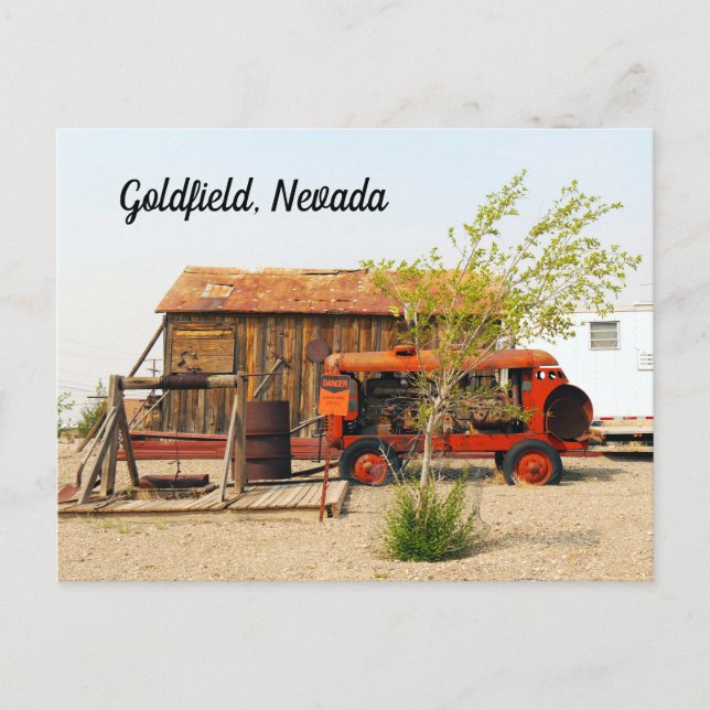 Carte Postale Goldfield, Nevada (Devant)