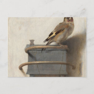 Carte Postale Goldfinch Par Carel Fabritius