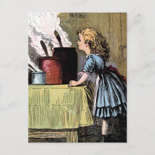 Carte Postale Goldilocks trouve l'illustration de la Vintage ali