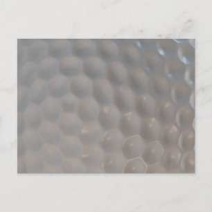 Carte Postale Golf Ball Texture Motif