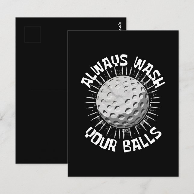 Carte Postale Golf-drole (Devant / Derrière)