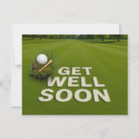 Golf Meilleurs vœux de rétablissement pour golfeur
