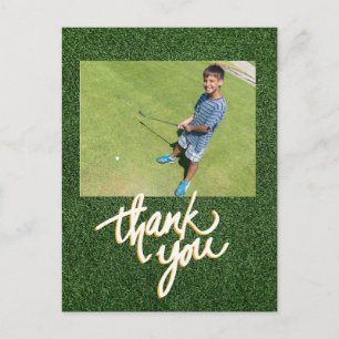 Carte Postale Golf Merci Créez votre propre golfeur photo