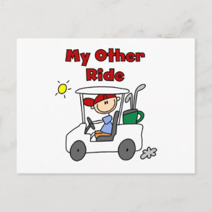 Carte Postale Golf Mon autre tour