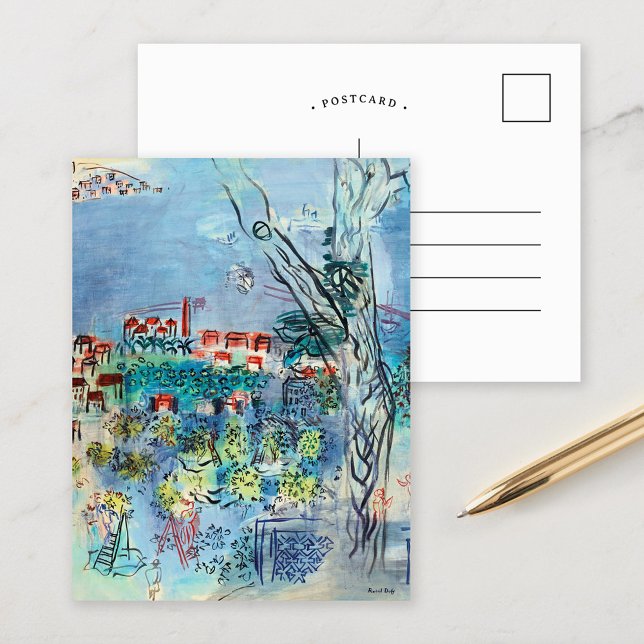 Carte Postale Golfe-Juan | Raoul Dufy (Créateur téléchargé)